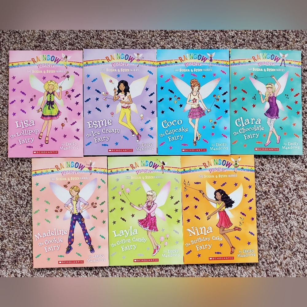 Rainbow Magic Sugar & Spice Fairies Book Set